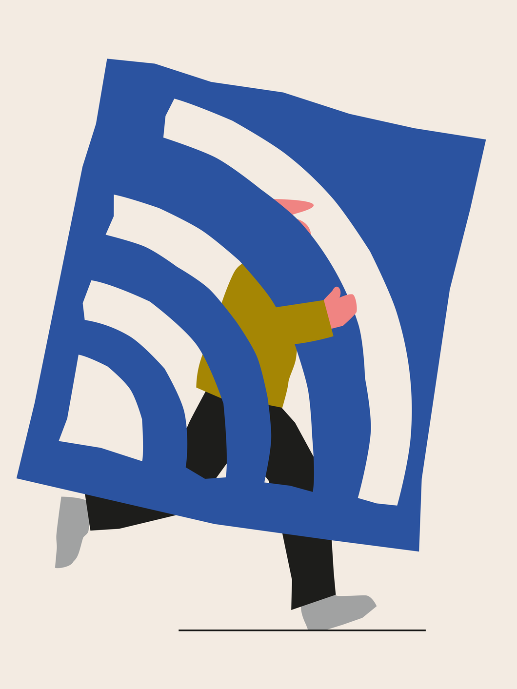 The Wi-Fi's up and running